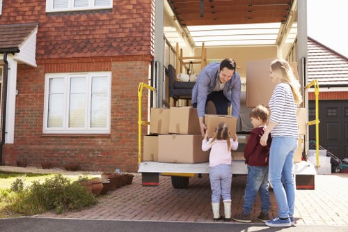 Local man and van moving household items in Selhurst
