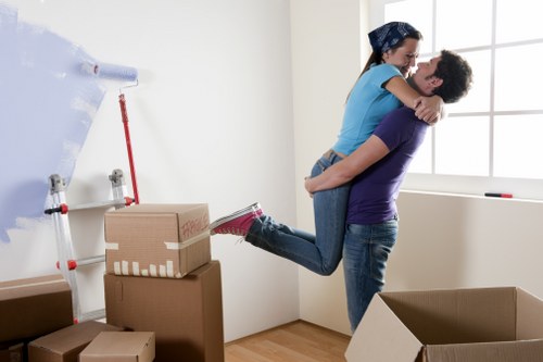 Commercial and residential moving equipment used by removal companies in Selhurst