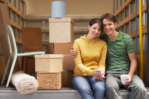 Local moving van service supporting home and business moves