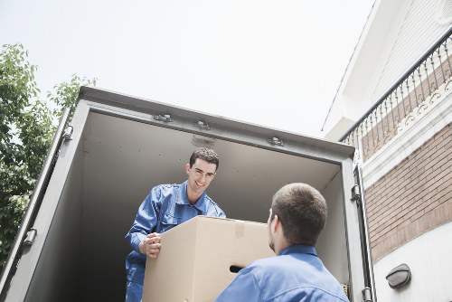 Local team removing old furniture from a Selhurst property