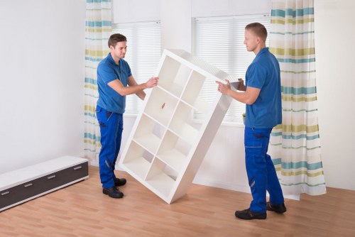 Local van removal team handling a small flat move in Selhurst