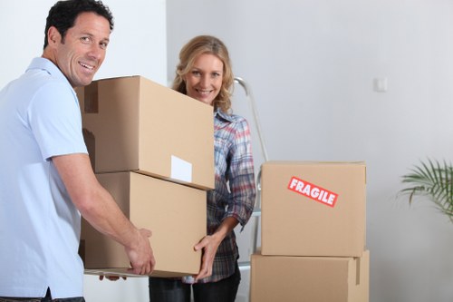 Professional packing for a flat move in Selhurst